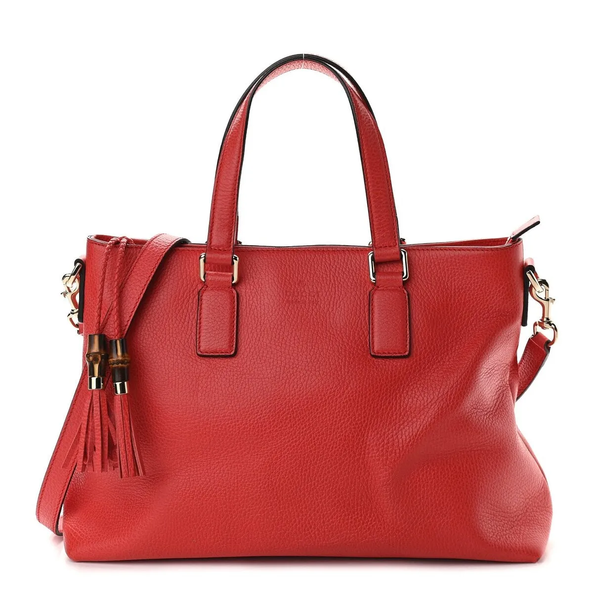Gucci Bamboo Tassel Tote (Pre-Owned) - One Size sold by Zulily