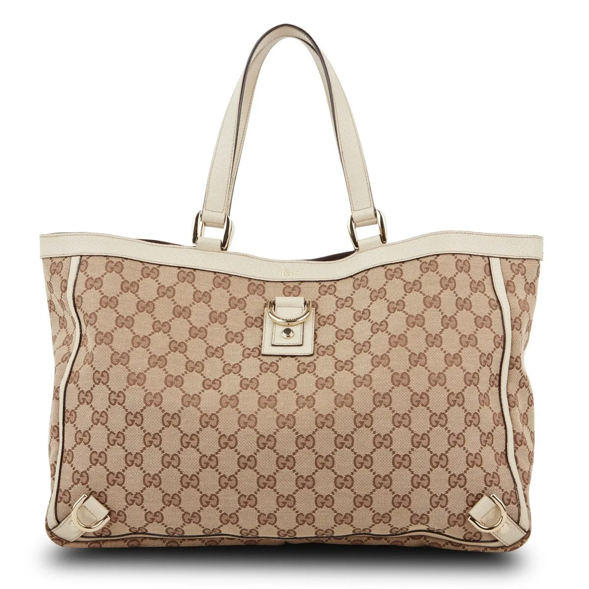 Gucci D-Gold Tote Bag GG Canvas (Pre-Owned) - One Size sold by Zulily