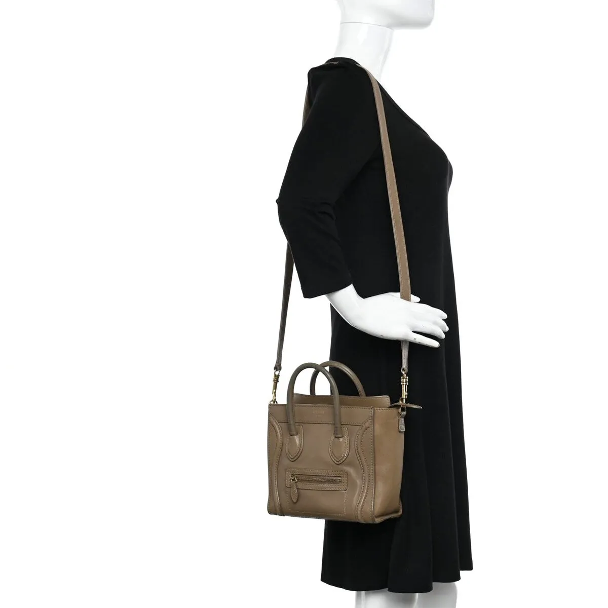 Celine Nano Luggage Smooth Leather (Pre-Owned) - One Size sold by Zulily product image thumbnail 2