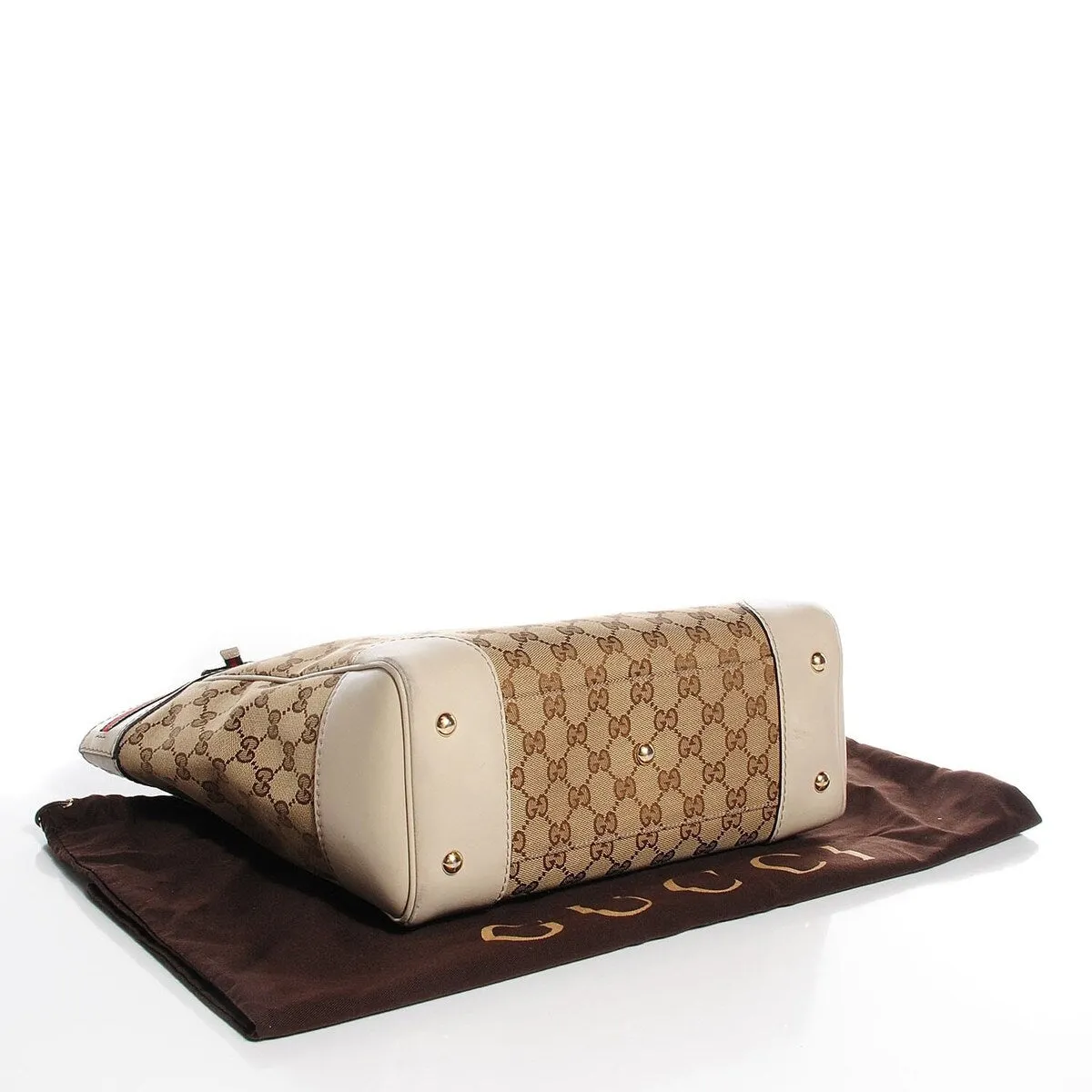 Gucci Princy Tote Bag GG Canvas (Pre-Owned) - One Size sold by Zulily product image thumbnail 4