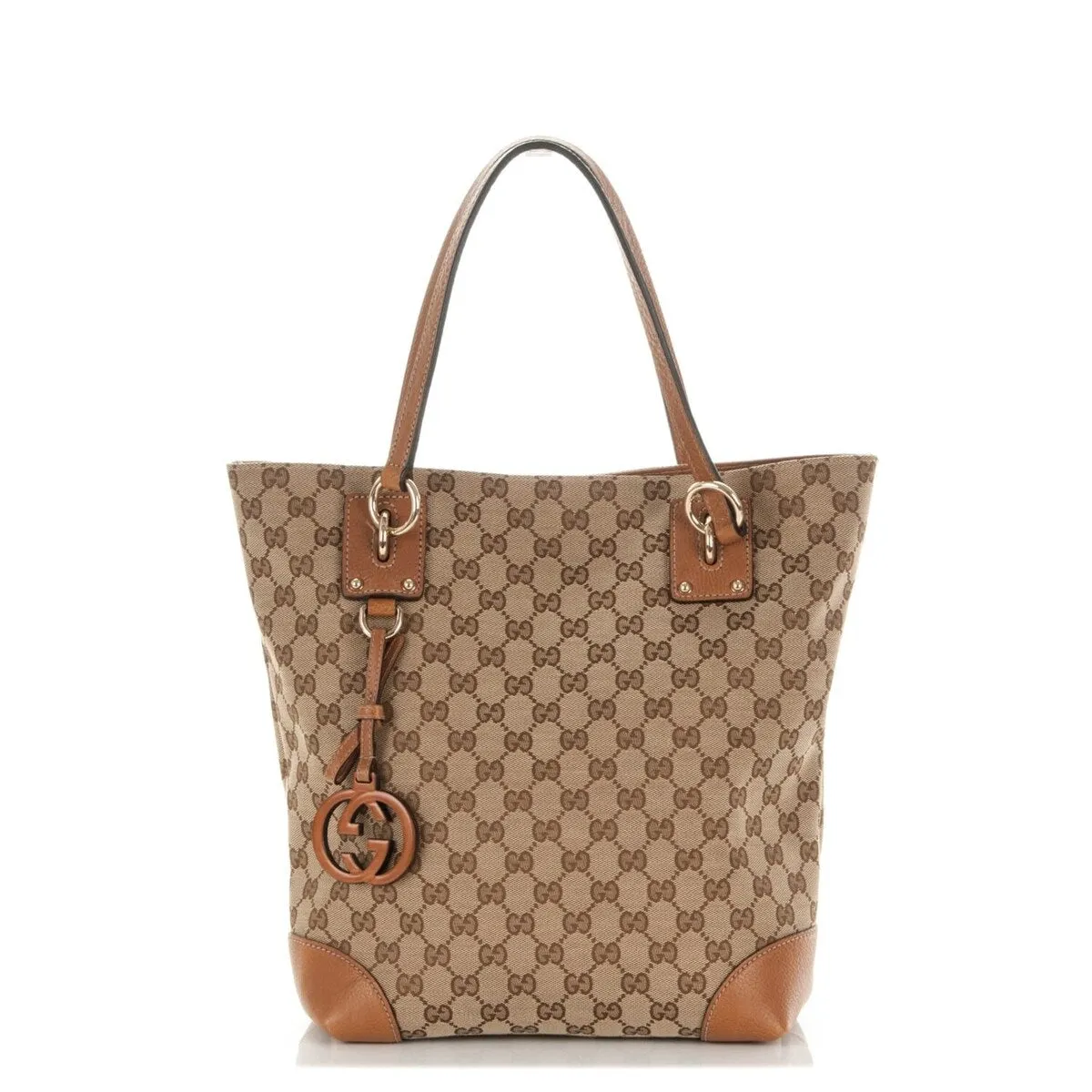 Gucci Tote Bag GG Canvas (Pre-Owned) - Medium sold by Zulily