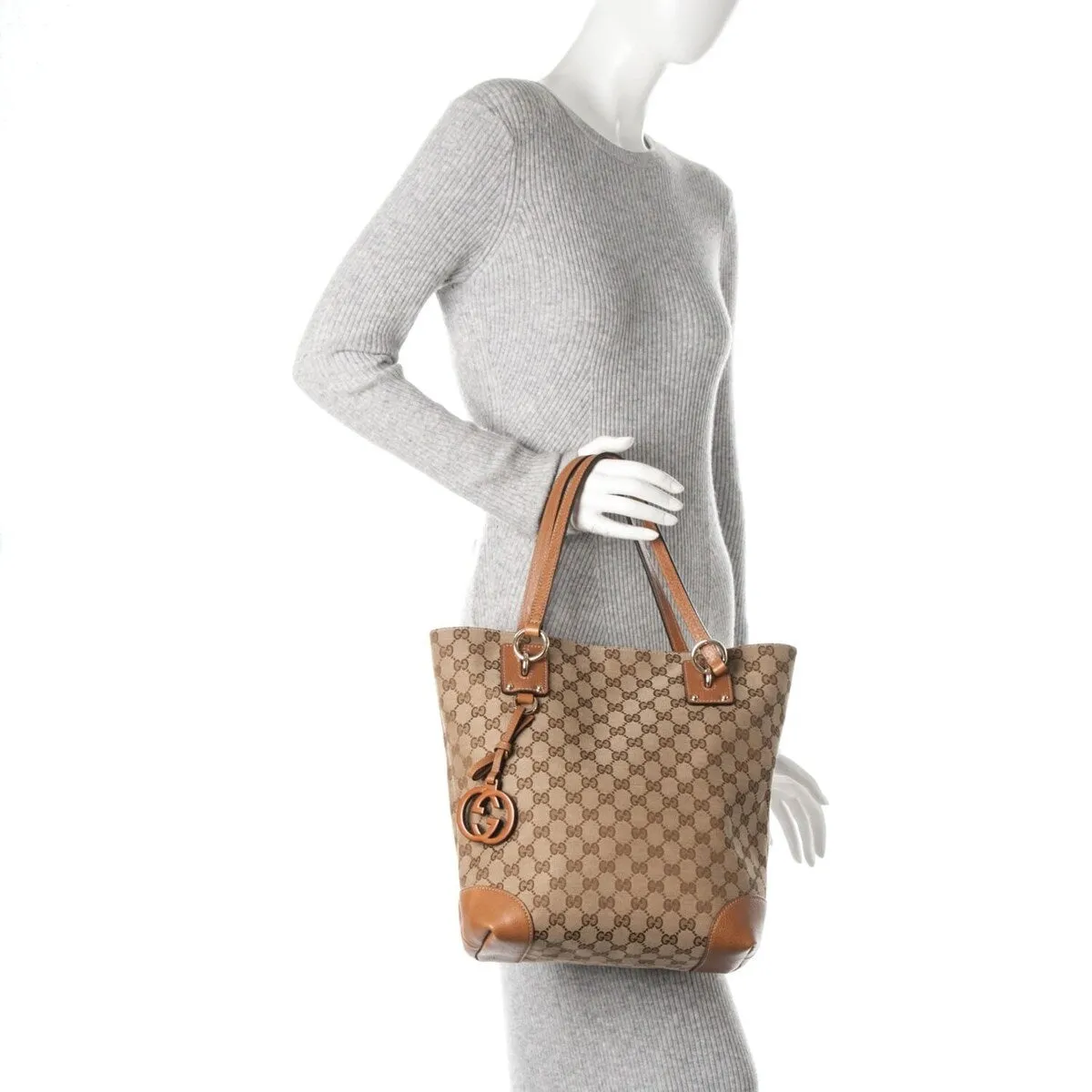 Gucci Tote Bag GG Canvas (Pre-Owned) - Medium sold by Zulily product image thumbnail 2