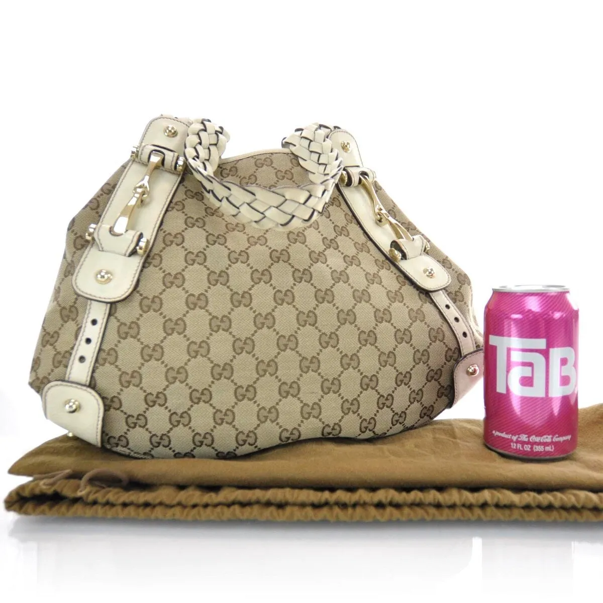 Gucci Pelham Tote Bag GG Canvas (Pre-Owned) - One Size sold by Zulily product image thumbnail 3