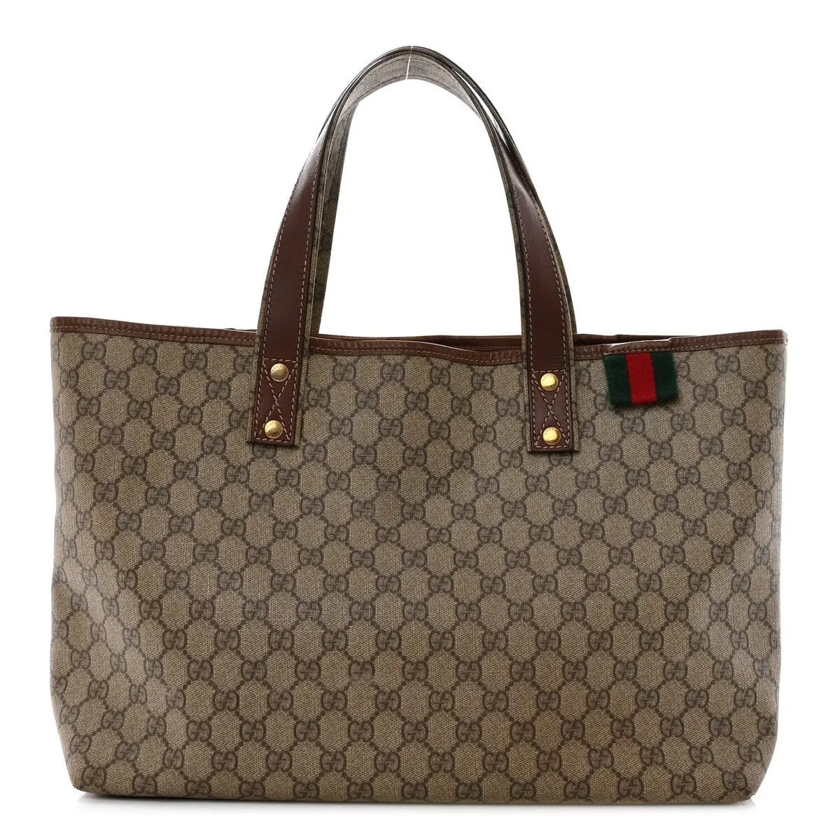 Gucci Tote Bag GG Supreme (Pre-Owned) - One Size sold by Zulily