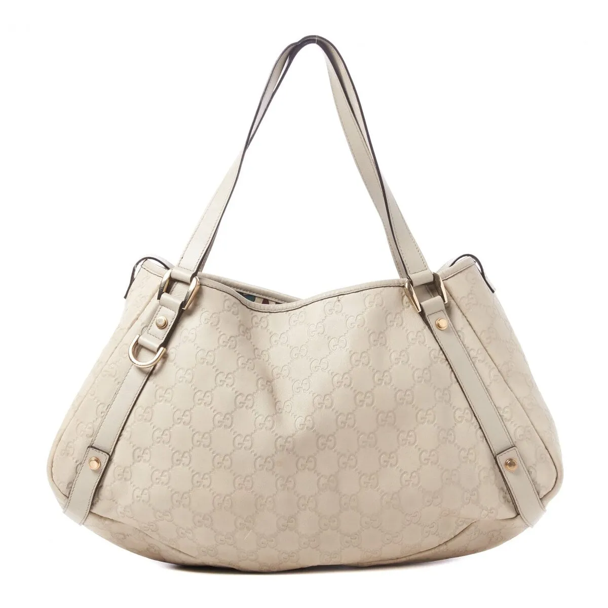 Gucci Abbey Tote Bag Guccissima (Pre-Owned) - One Size sold by Zulily