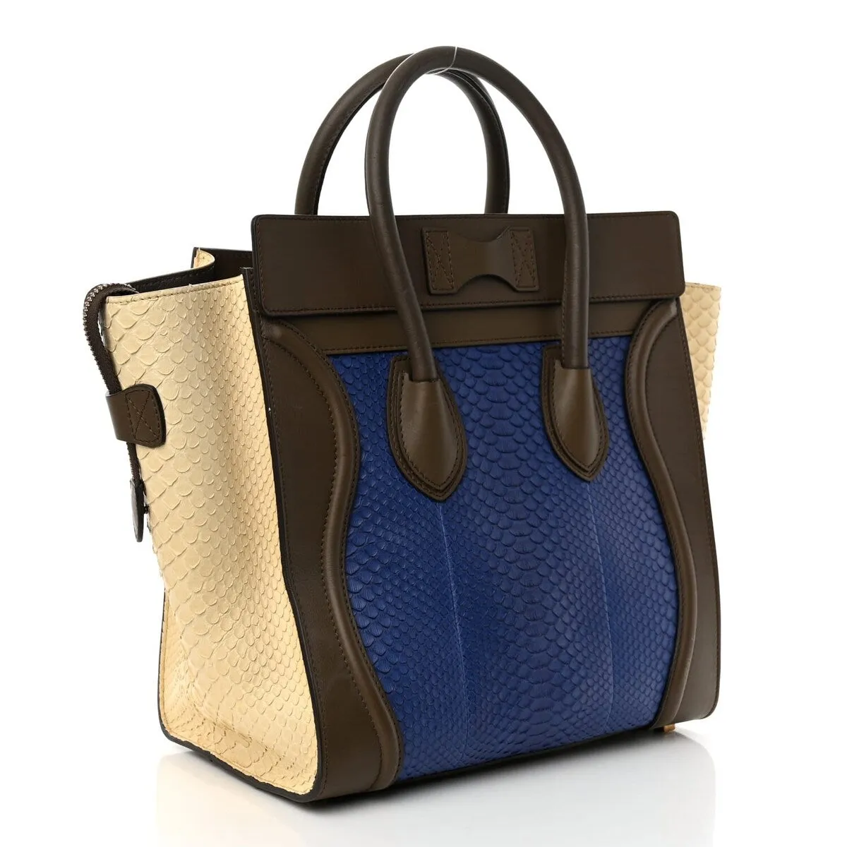 Celine Python Tri-Color Mini Luggage (Pre-Owned) - One Size sold by Zulily product image thumbnail 2