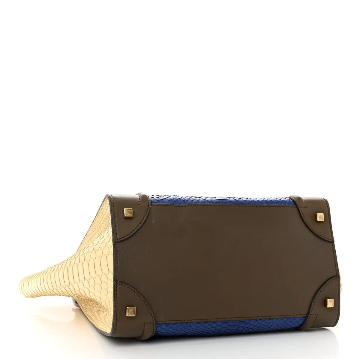 Celine Python Tri-Color Mini Luggage (Pre-Owned) - One Size sold by Zulily product image thumbnail 3