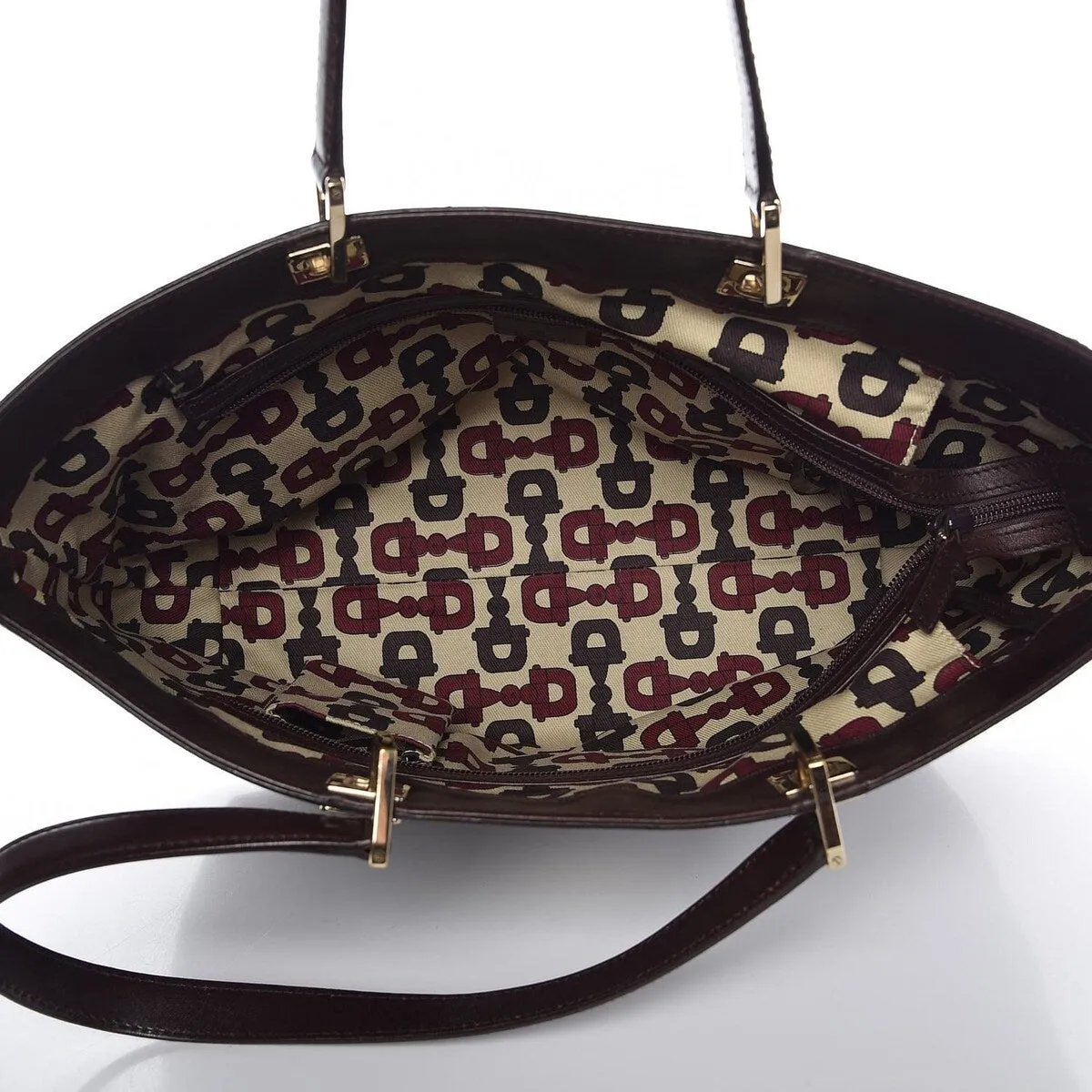 Gucci Horsebit Tote Bag Guccissima (Pre-Owned) - One Size sold by Zulily product image thumbnail 5