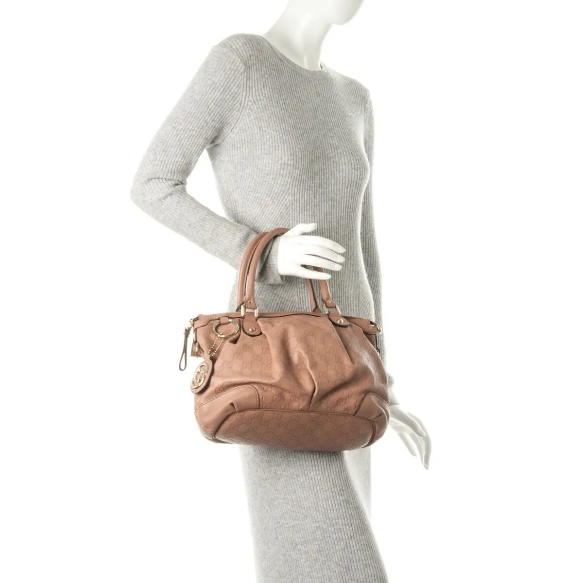 Gucci Sukey Two-Way Tote Bag Guccissima (Pre-Owned) - One Size sold by Zulily product image thumbnail 2