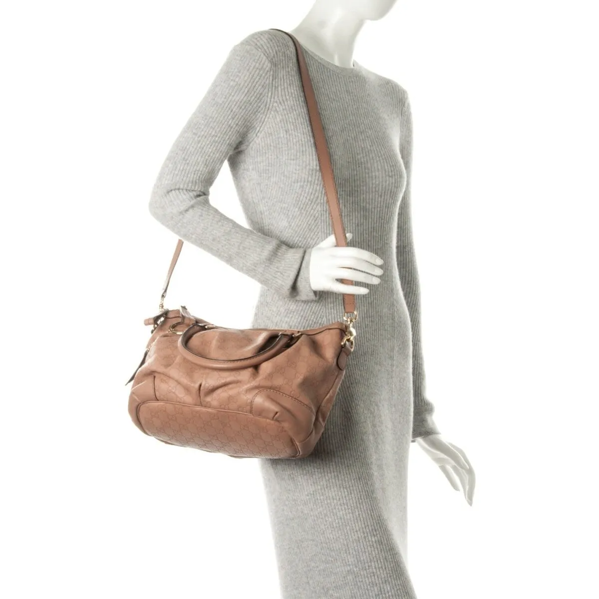 Gucci Sukey Two-Way Tote Bag Guccissima (Pre-Owned) - One Size sold by Zulily product image thumbnail 3