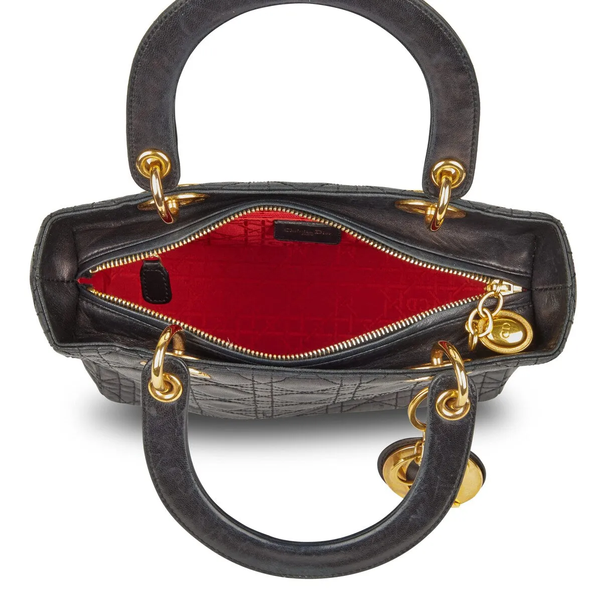 Dior Lady Dior GHW Medium Cannage (Pre-Owned) sold by Zulily product image thumbnail 4