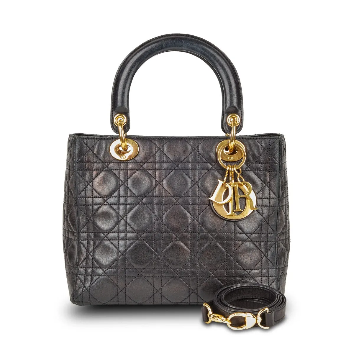 Dior Lady Dior GHW Medium Cannage (Pre-Owned) sold by Zulily