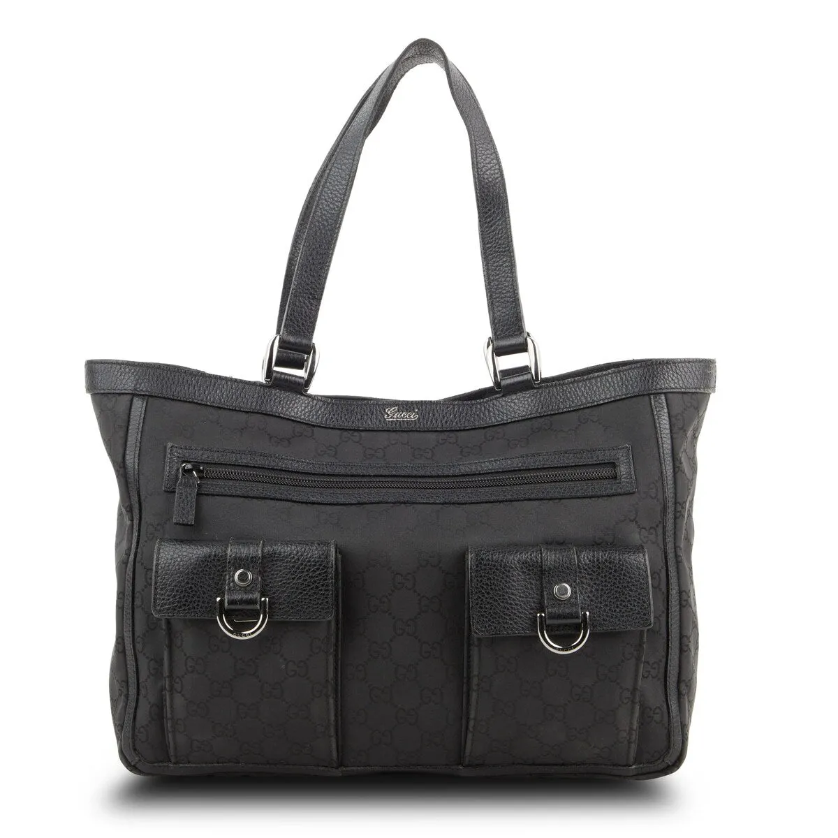 Gucci D-Gold Tote Bag GG Nylon (Pre-Owned) - One Size sold by Zulily