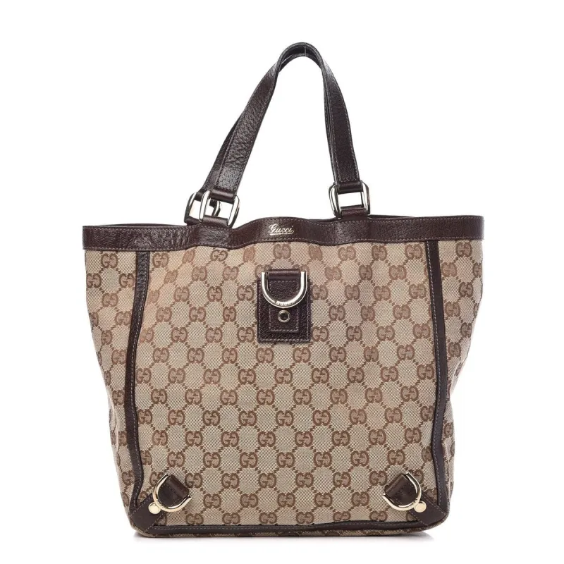 Gucci Abbey Tote Bag GG Canvas (Pre-Owned) - One Size sold by Zulily