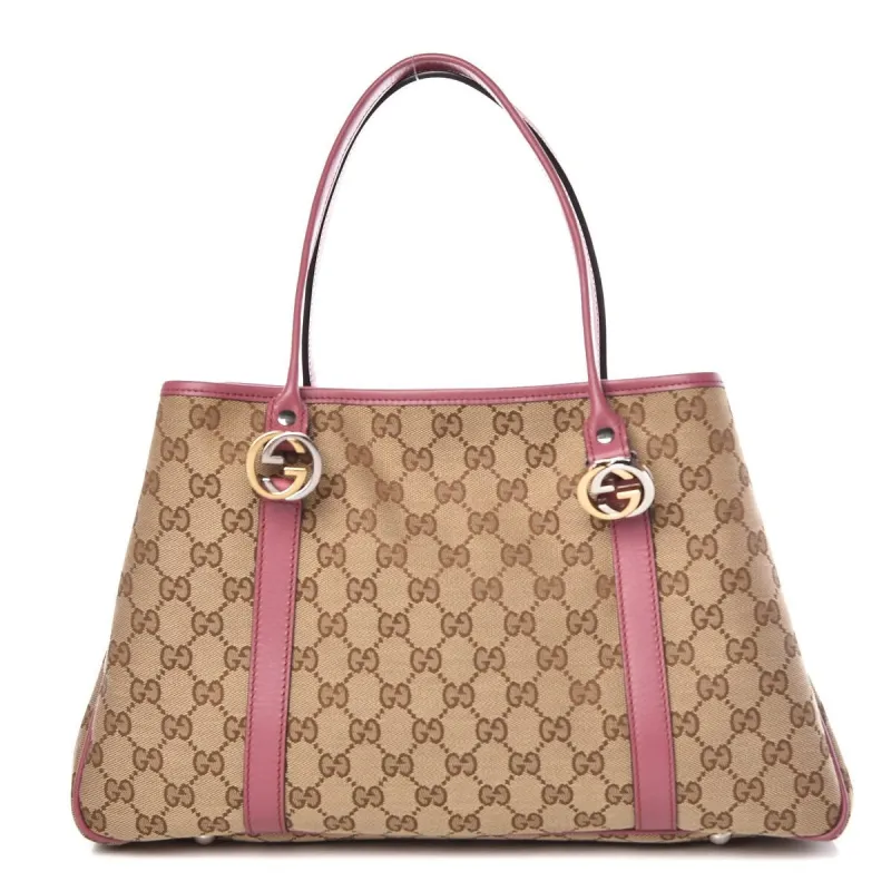 Gucci Twins Tote GG Canvas (Pre-Owned) - One Size sold by Zulily