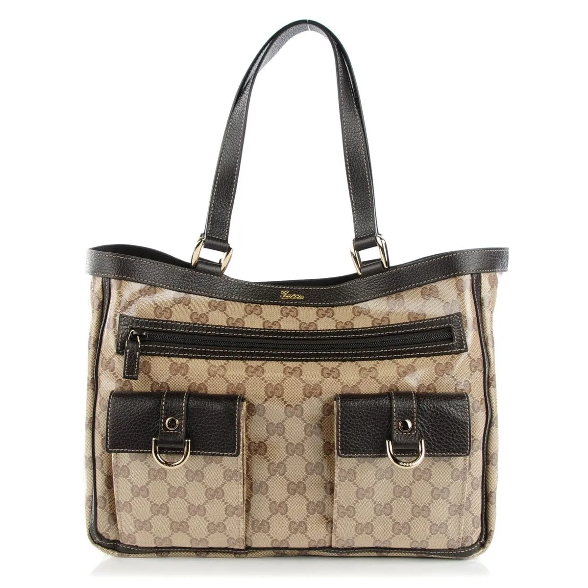 Gucci D-Gold Tote Bag GG Crystal (Pre-Owned) - One Size sold by Zulily