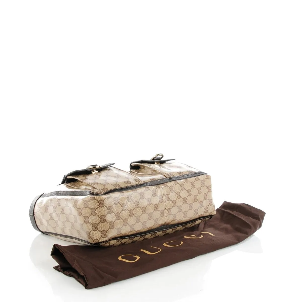 Gucci D-Gold Tote Bag GG Crystal (Pre-Owned) - One Size sold by Zulily product image thumbnail 4