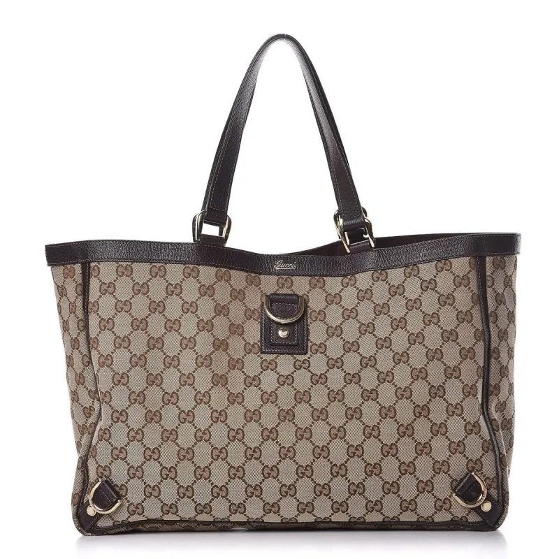 Gucci D-Gold Tote Bag GG Canvas (Pre-Owned) - One Size sold by Zulily