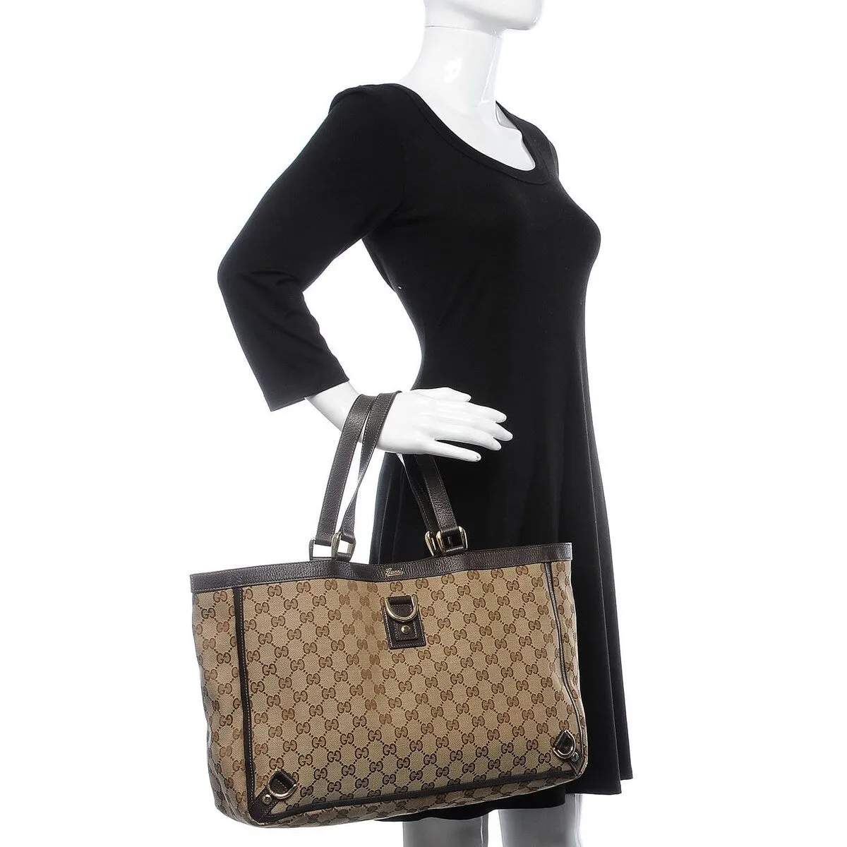 Gucci D-Gold Tote Bag GG Canvas (Pre-Owned) - One Size sold by Zulily product image thumbnail 2