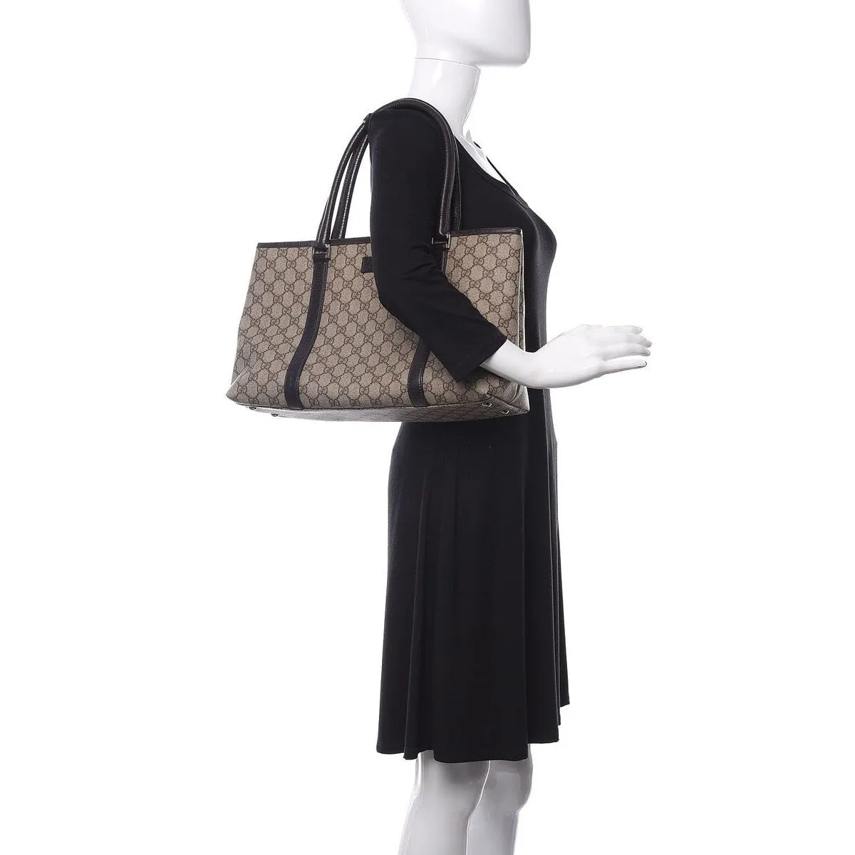 Gucci Tote Bag GG Supreme (Pre-Owned) - One Size sold by Zulily product image thumbnail 2