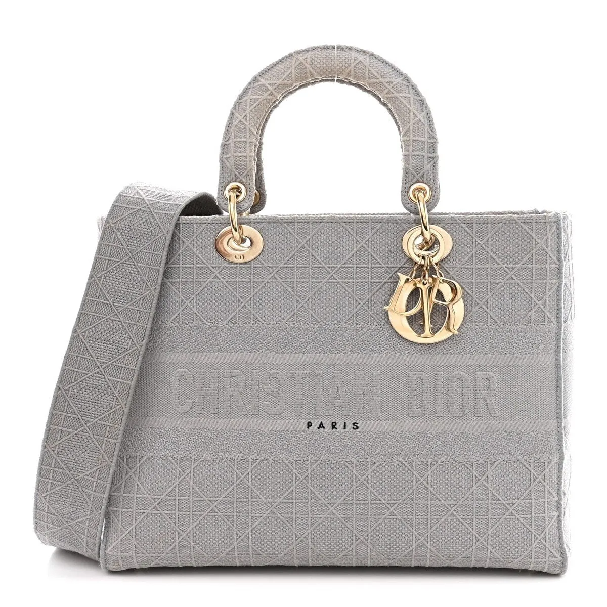 Dior Lady D-Lite GHW (Pre-Owned) - One Size sold by Zulily