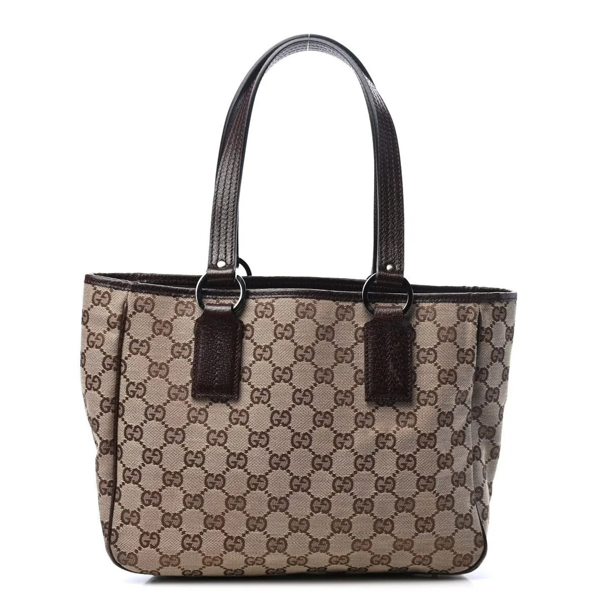 Gucci Tote Bag GG Canvas (Pre-Owned) - Medium sold by Zulily