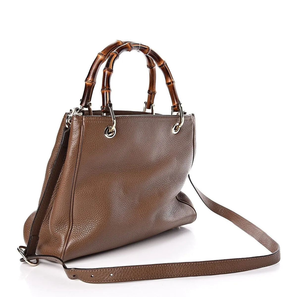 Gucci Bamboo Two-Way Tote Bag (Pre-Owned) - One Size sold by Zulily product image thumbnail 3