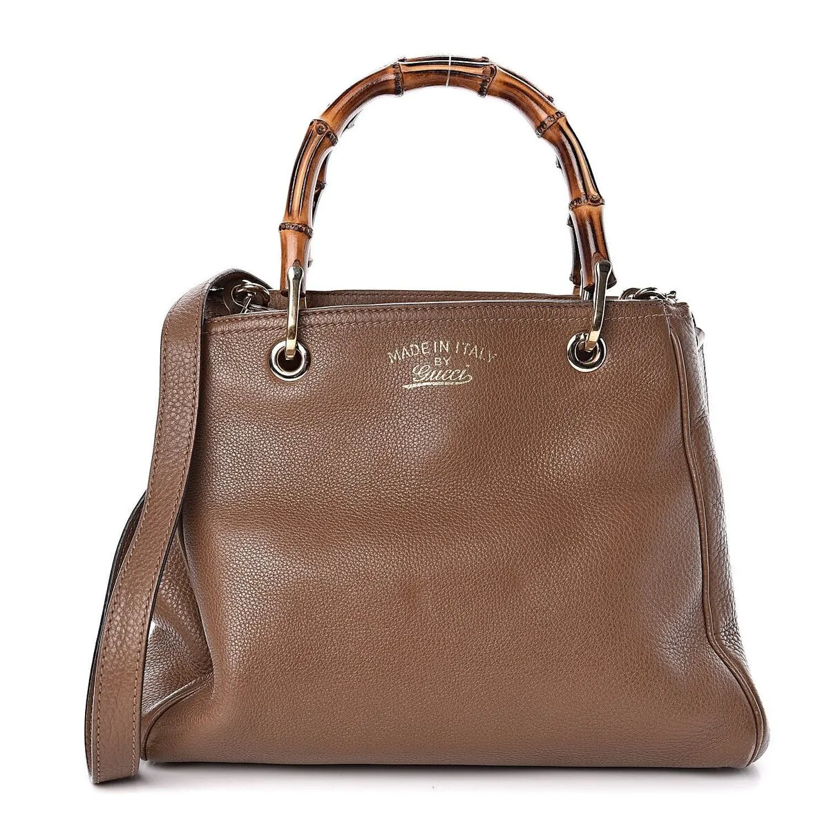 Gucci Bamboo Two-Way Tote Bag (Pre-Owned) - One Size sold by Zulily