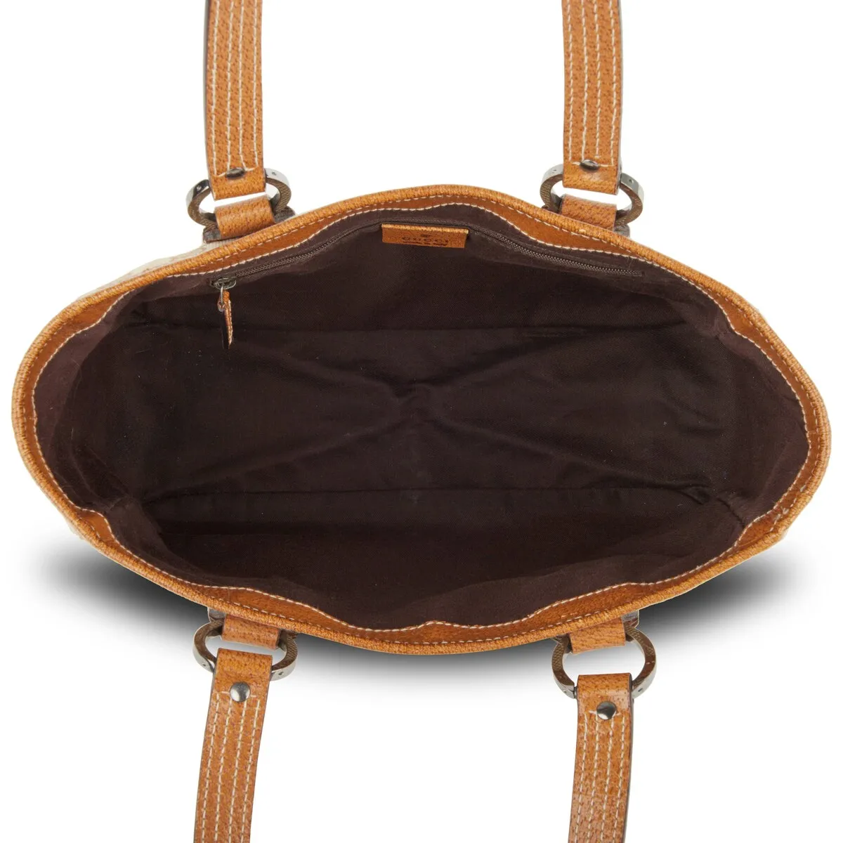 Gucci Tote Bag GG Canvas (Pre-Owned) - One Size sold by Zulily product image thumbnail 4