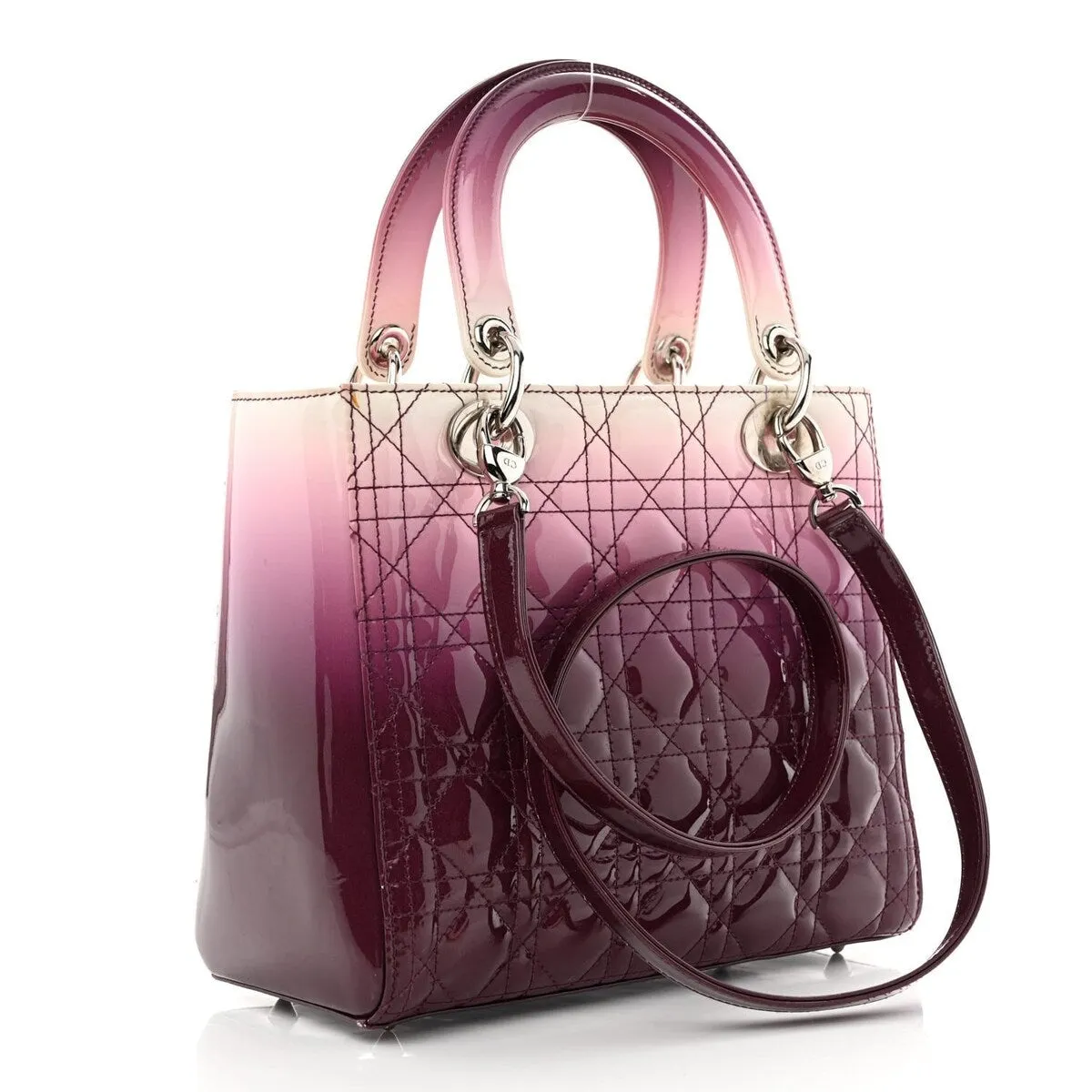 Dior Lady Dior Silver Hardware Medium Cannage (Pre-Owned) sold by Zulily product image thumbnail 3