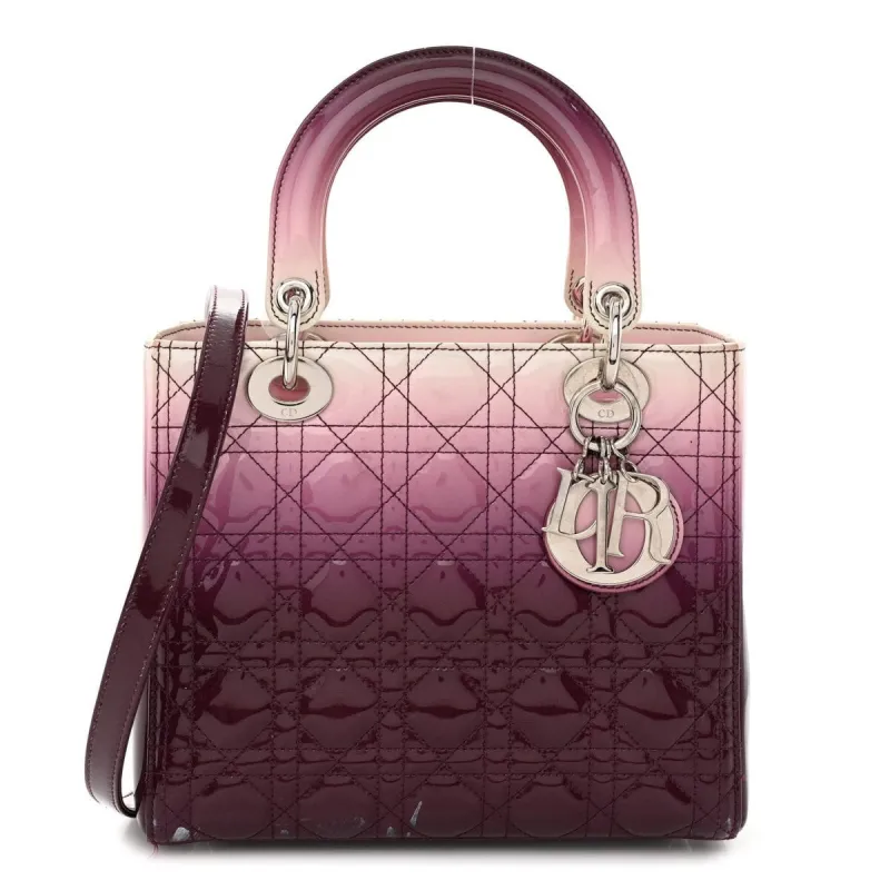 Dior Lady Dior Silver Hardware Medium Cannage (Pre-Owned) sold by Zulily