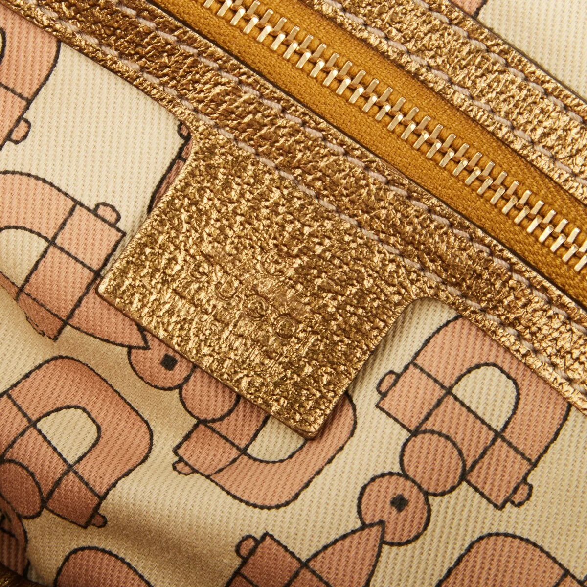 Gucci Jolicoeur Tote Bag GG Canvas (Pre-Owned) - One Size sold by Zulily product image thumbnail 5