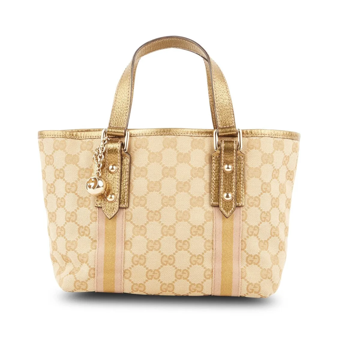 Gucci Jolicoeur Tote Bag GG Canvas (Pre-Owned) - One Size sold by Zulily