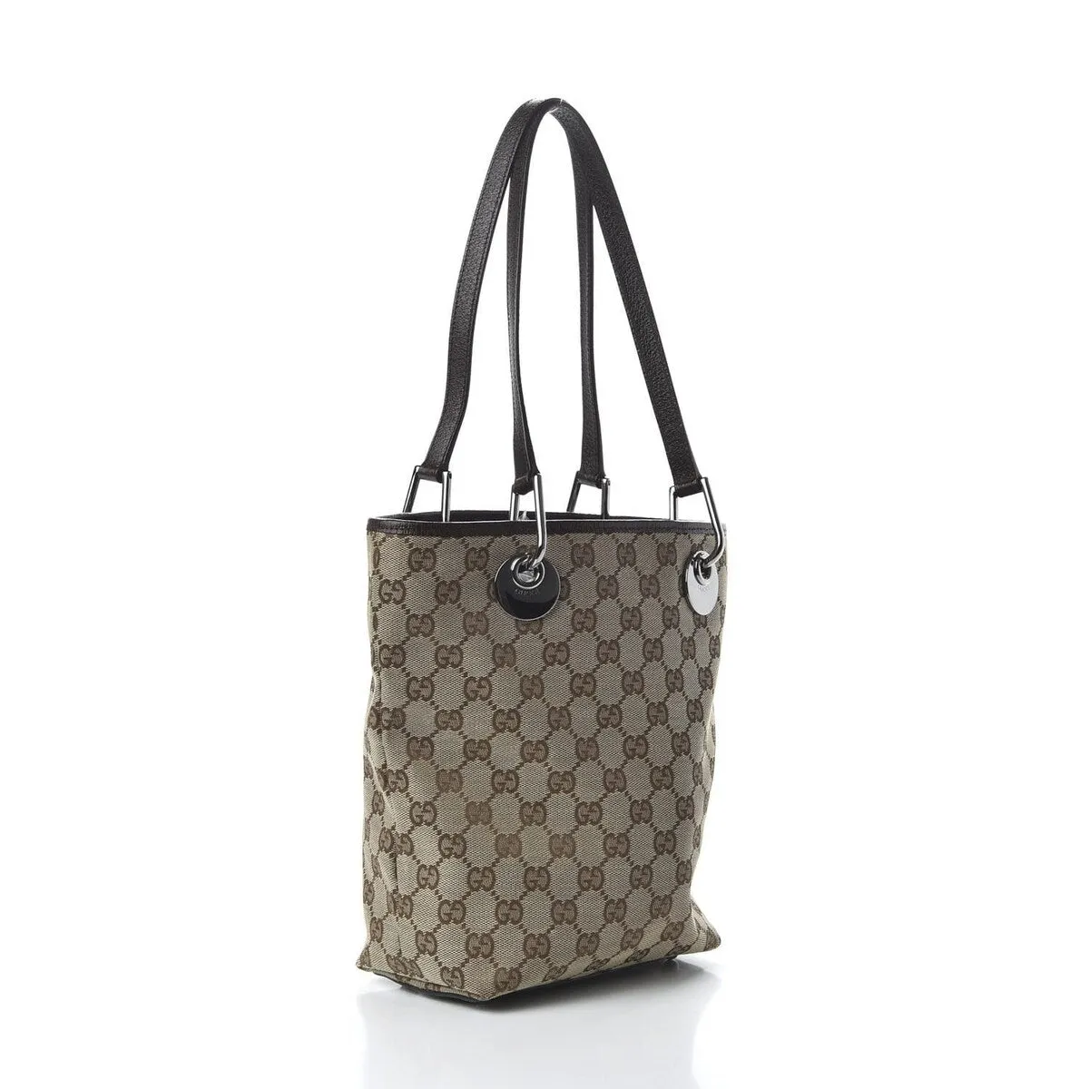 Gucci Eclipe Tote Bag GG Canvas (Pre-Owned) - One Size sold by Zulily product image thumbnail 3