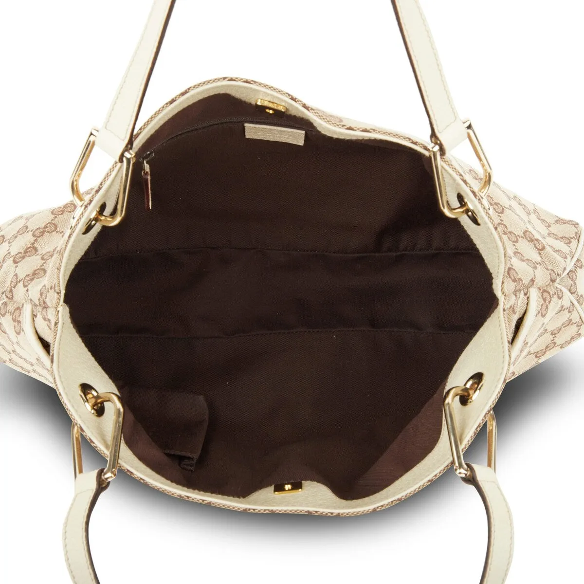 Gucci Eclipse Tote Bag GG Canvas (Pre-Owned) - One Size sold by Zulily product image thumbnail 4