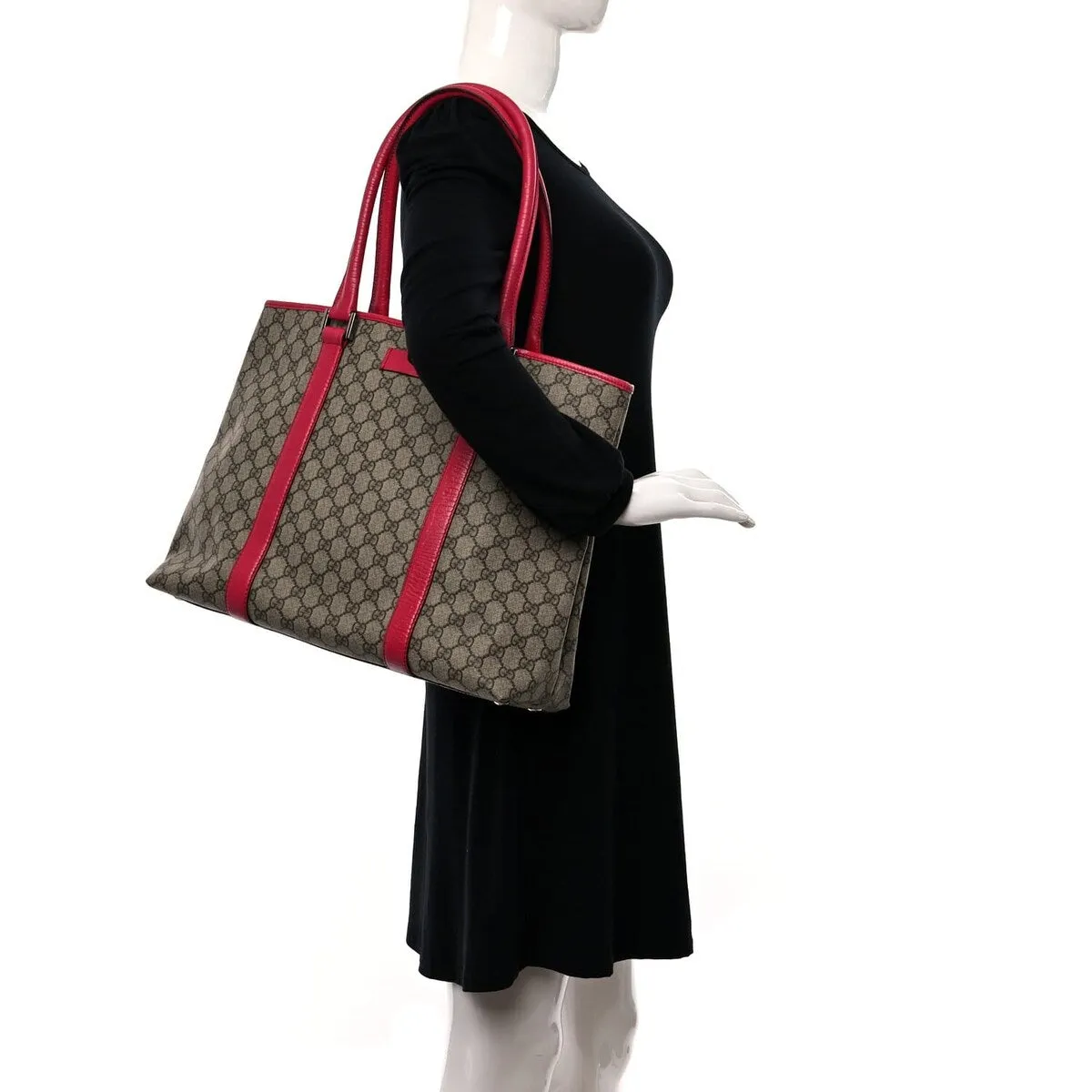 Gucci Tote Bag GG Supreme (Pre-Owned) - One Size sold by Zulily product image thumbnail 2