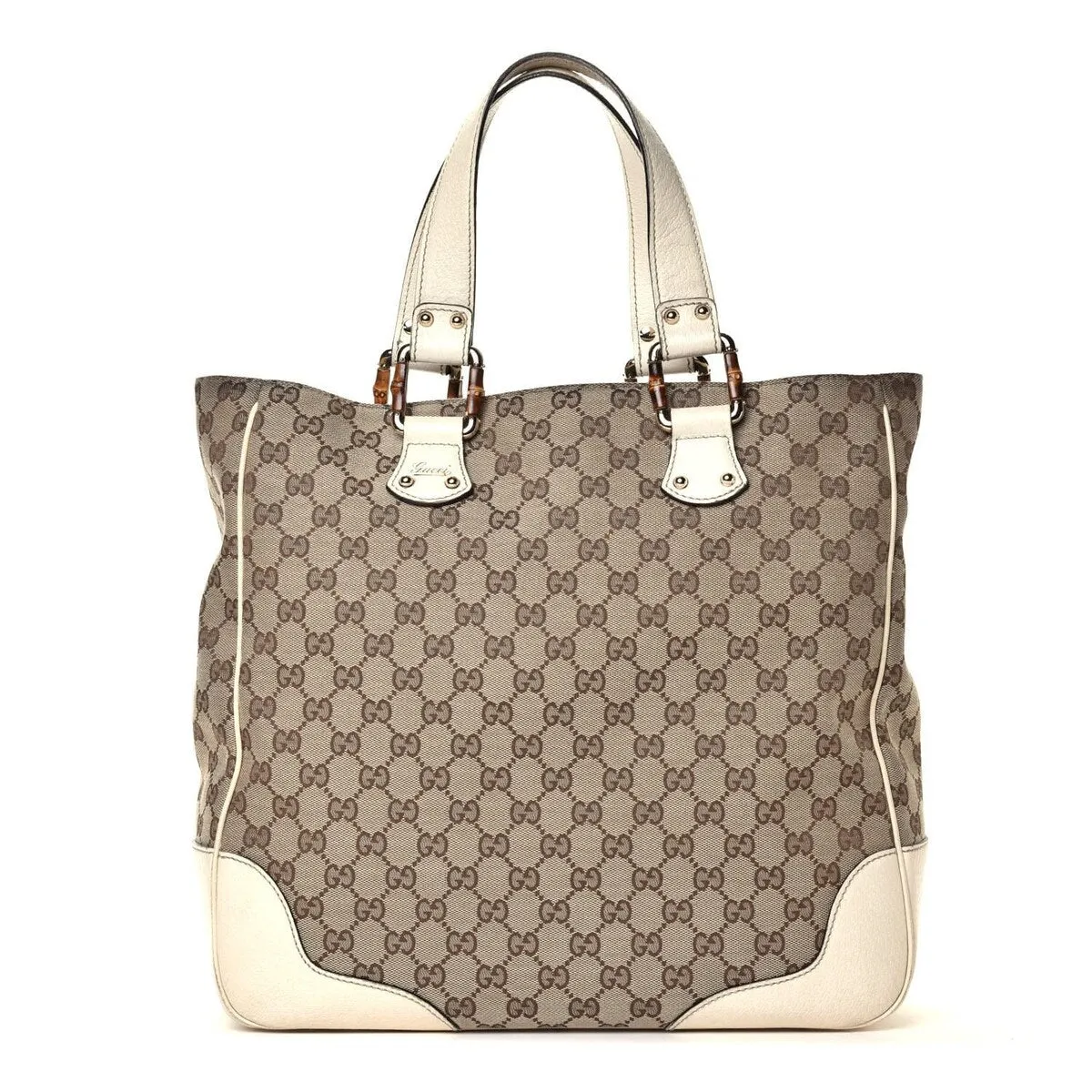 Gucci Bamboo Tote Bag (Pre-Owned) - One Size sold by Zulily