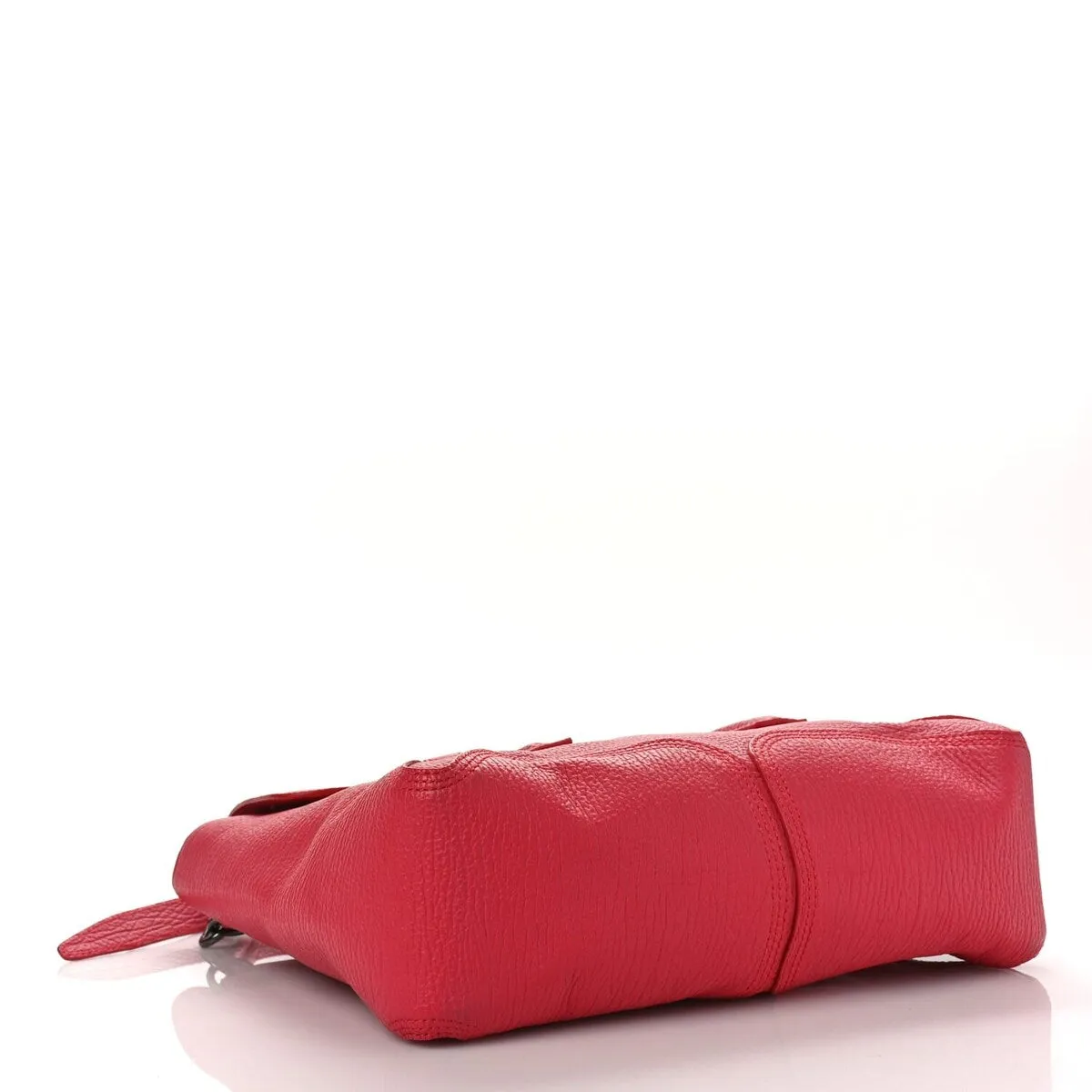 3.1 Philip Lim Textured Calfskin Medium Pashli Satchel Raspberry (Pre-Owned) sold by Zulily product image thumbnail 4