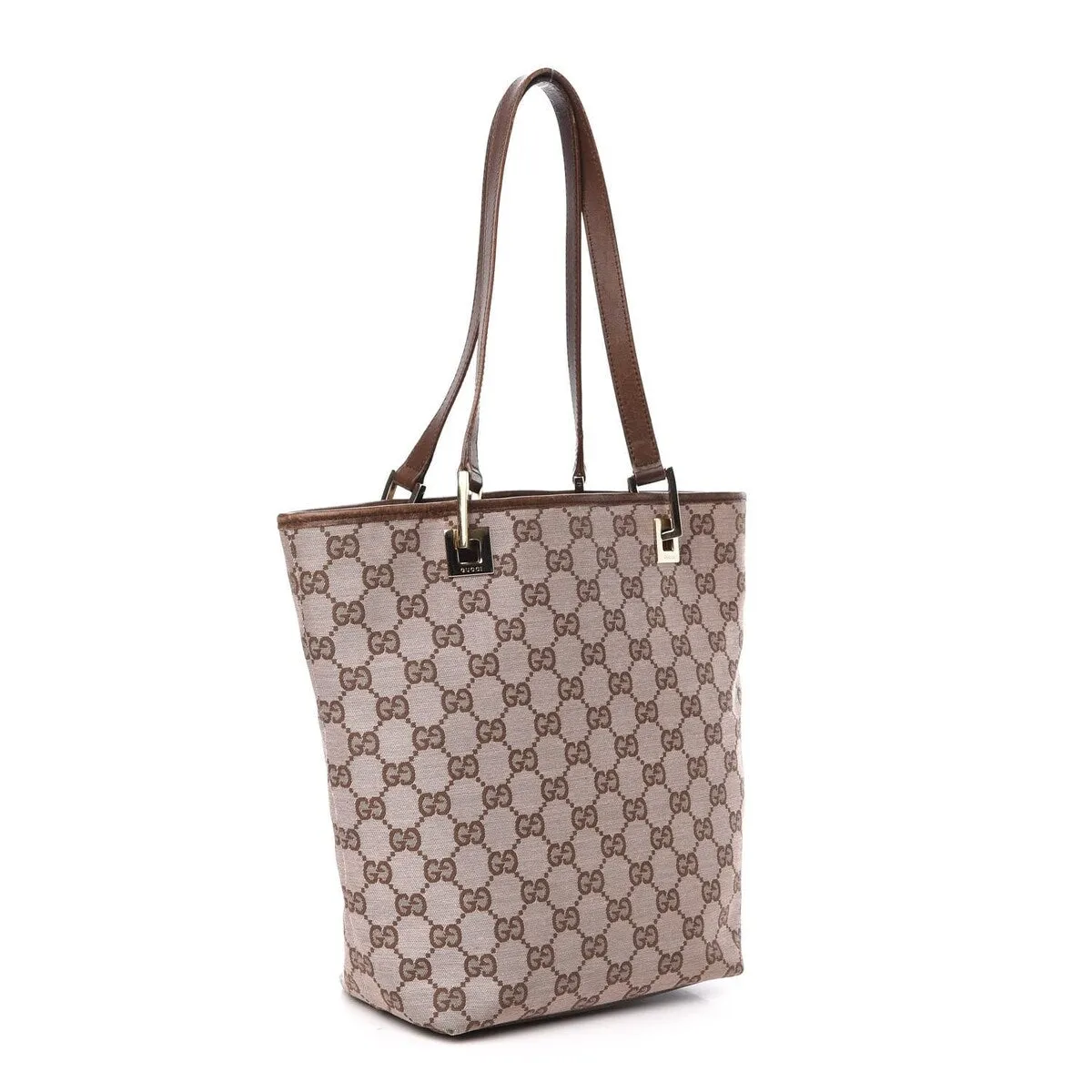 Gucci Eclipe Tote Bag GG Canvas (Pre-Owned) - One Size sold by Zulily product image thumbnail 3