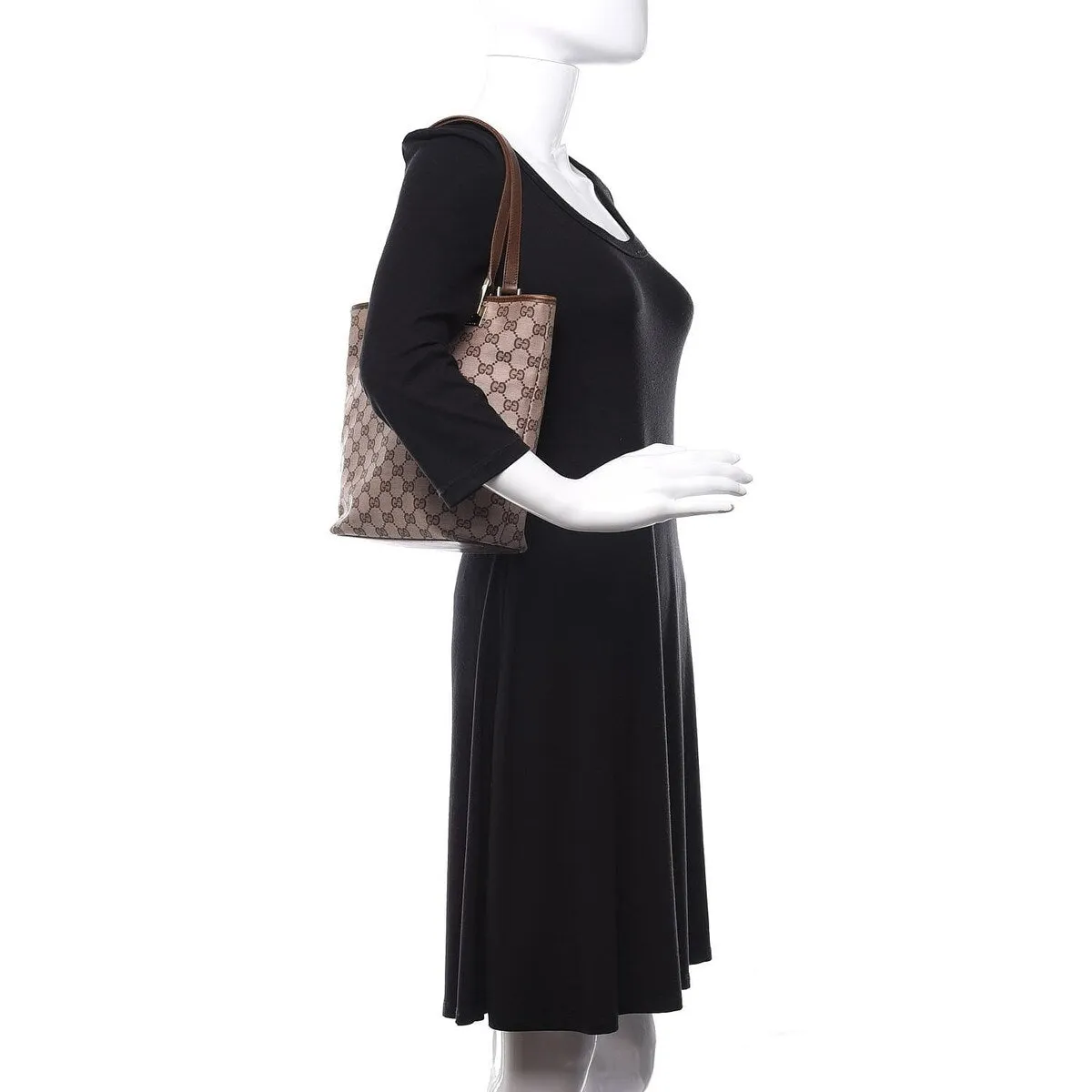 Gucci Eclipe Tote Bag GG Canvas (Pre-Owned) - One Size sold by Zulily product image thumbnail 2