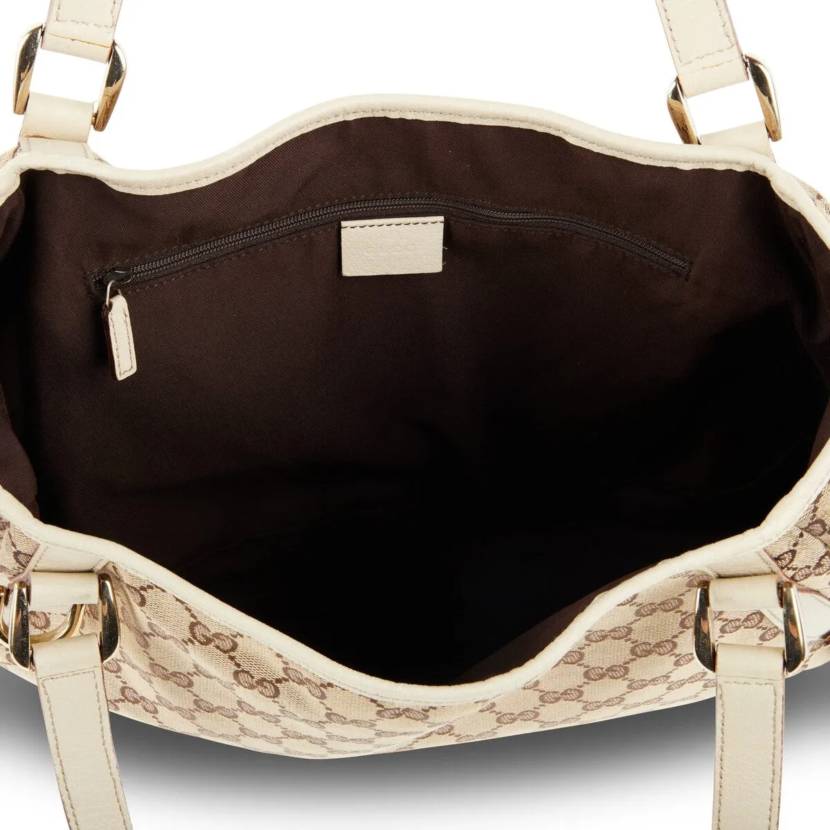 Gucci Abbey Tote Bag GG Canvas (Pre-Owned) - One Size sold by Zulily product image thumbnail 4