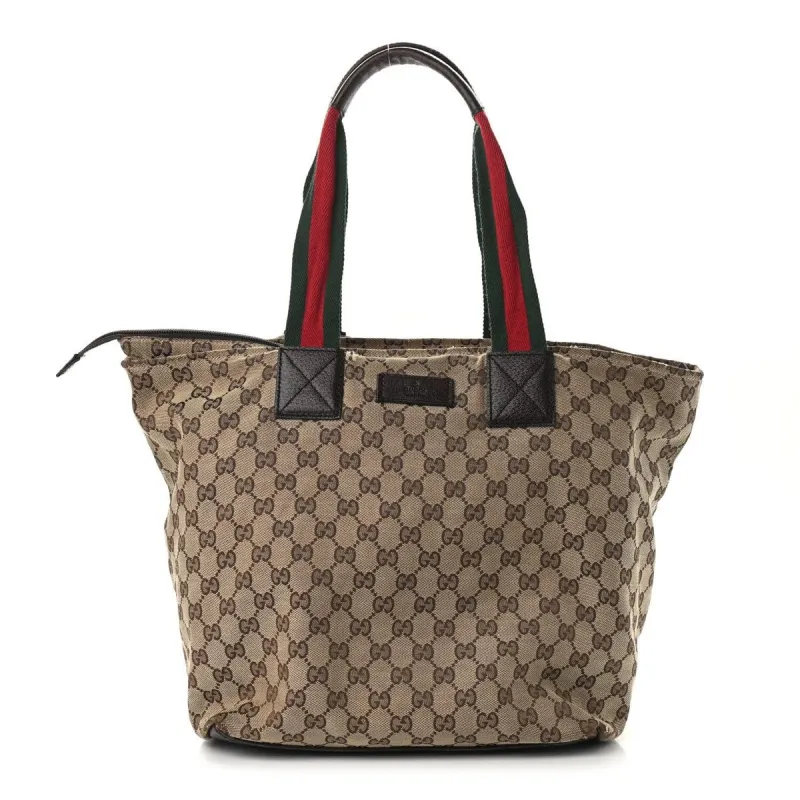 Gucci Original Tote Bag GG Canvas (Pre-Owned) - One Size sold by Zulily