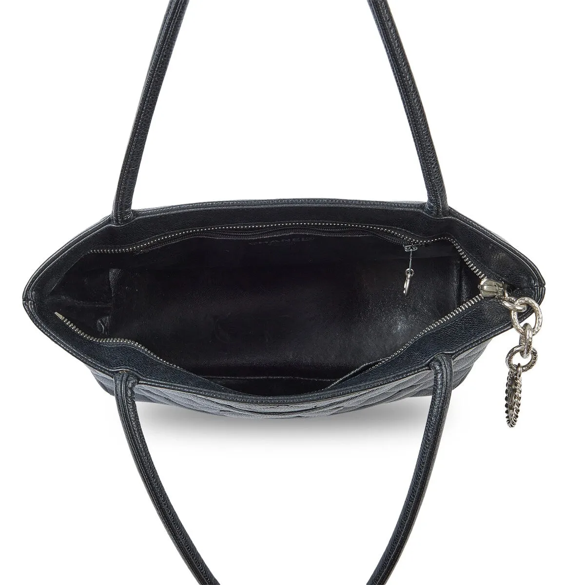 Chanel Medallion Tote SHW Caviar (Pre-Owned) - One Size sold by Zulily product image thumbnail 3
