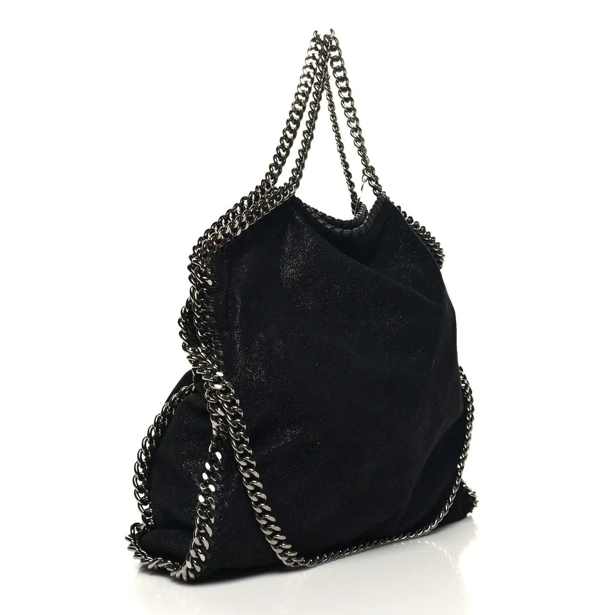 Stella McCartney Shaggy Deer Falabella Fold Over Tote Black (Pre-Owned) - One Size sold by Zulily product image thumbnail 3