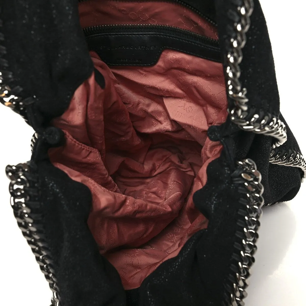 Stella McCartney Shaggy Deer Falabella Fold Over Tote Black (Pre-Owned) - One Size sold by Zulily product image thumbnail 5