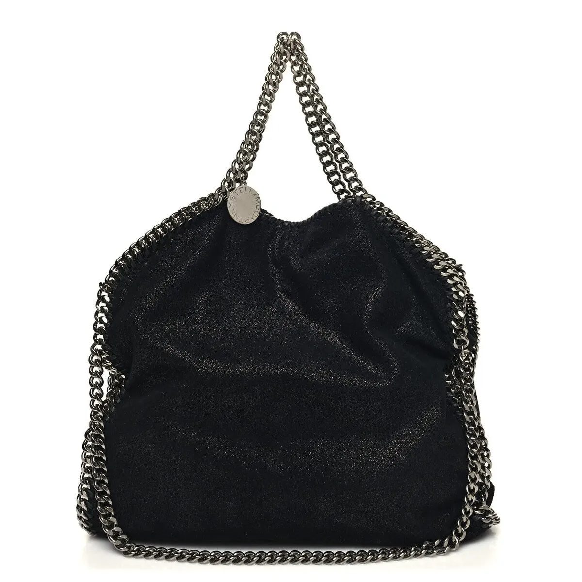 Stella McCartney Shaggy Deer Falabella Fold Over Tote Black (Pre-Owned) - One Size sold by Zulily