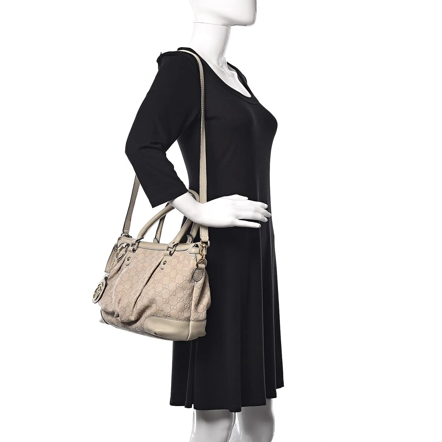 Gucci Sukey Two-Way Tote Bag Guccissima (Pre-Owned) - One Size sold by Zulily product image thumbnail 5