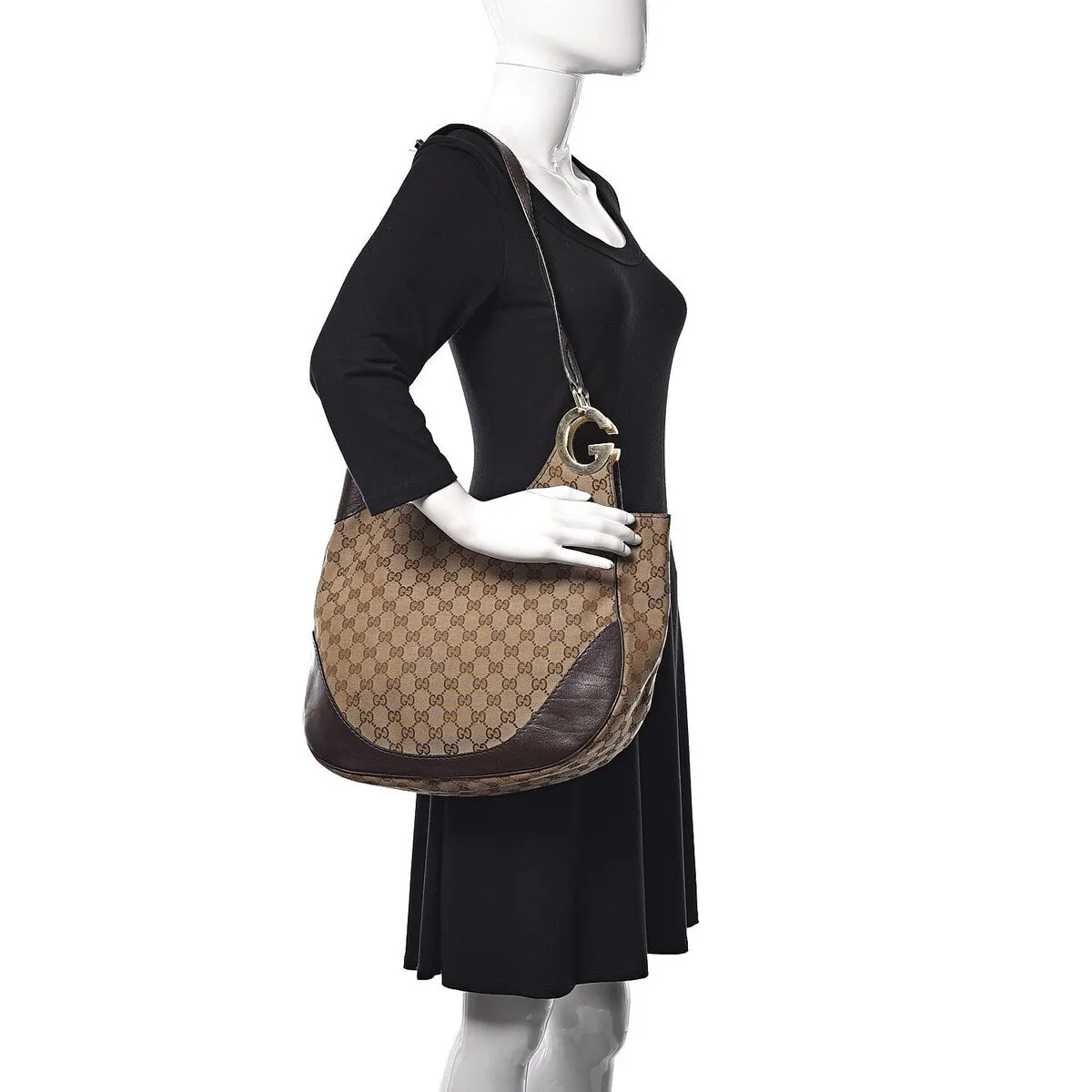 Gucci Charlotte Tote Bag GG Canvas (Pre-Owned) - One Size sold by Zulily product image thumbnail 2