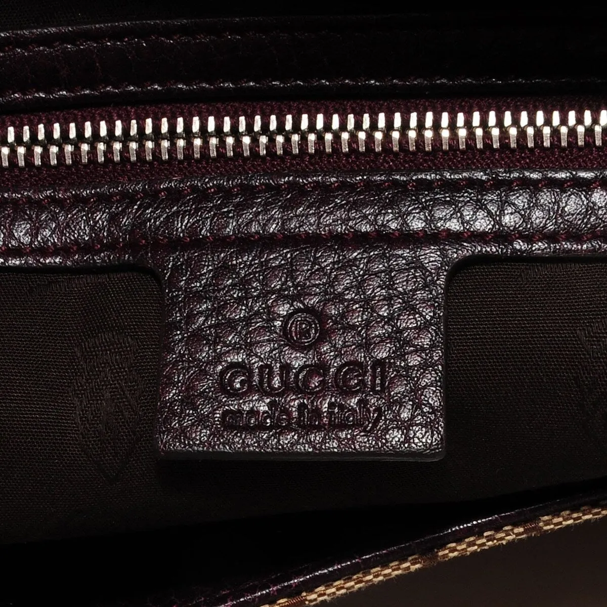 Gucci Bamboo Tote Bag 232947 GG Canvas (Pre-Owned) - One Size sold by Zulily product image thumbnail 5