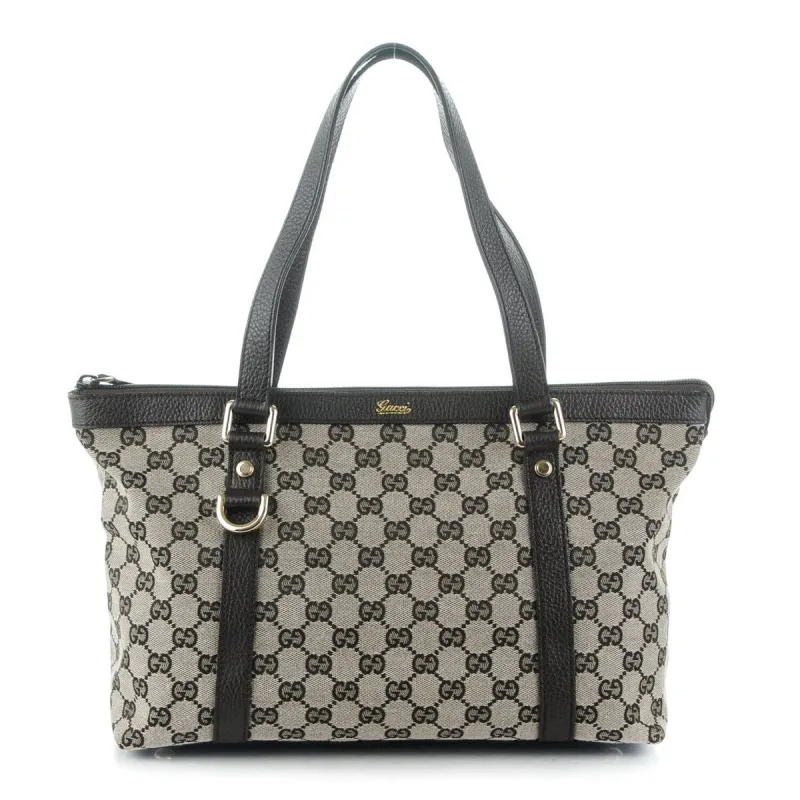 Gucci Abbey Tote Bag GG Canvas (Pre-Owned) - One Size sold by Zulily